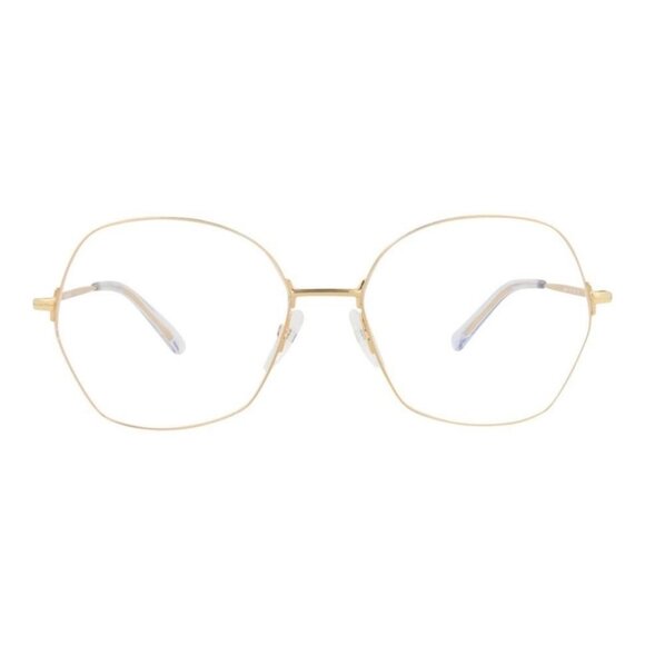 Balenciaga Unisex Round/Oval Gold Gold Transparent Fashion Designer Eyewear - Picture 2 of 4